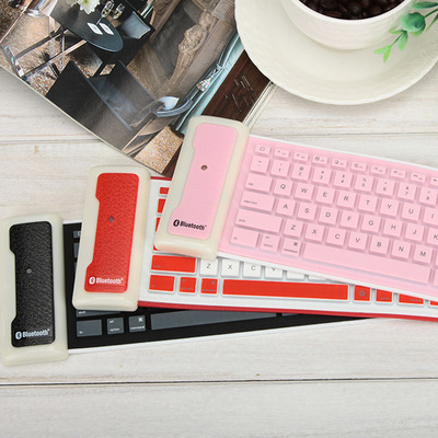 深圳三秀電子科技 iPad、安卓、微軟三系統(tǒng)通用鋁合金藍(lán)牙硅膠鍵盤全解析